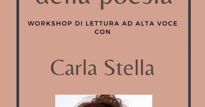 Il suono della poesia - workshop di lettura e interpretazione poetica