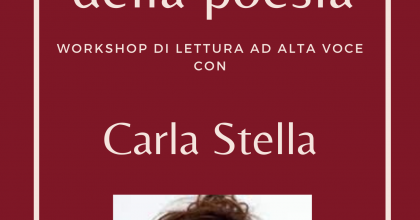 Il suono della poesia - workshop di lettura e interpretazione poetica