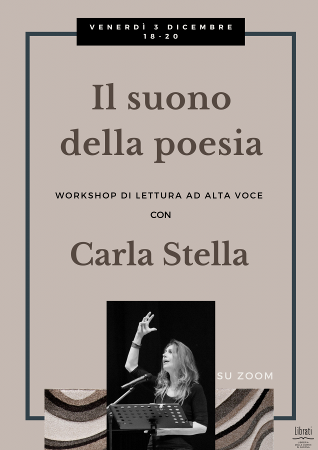 Il suono della poesia - workshop di lettura e interpretazione poetica