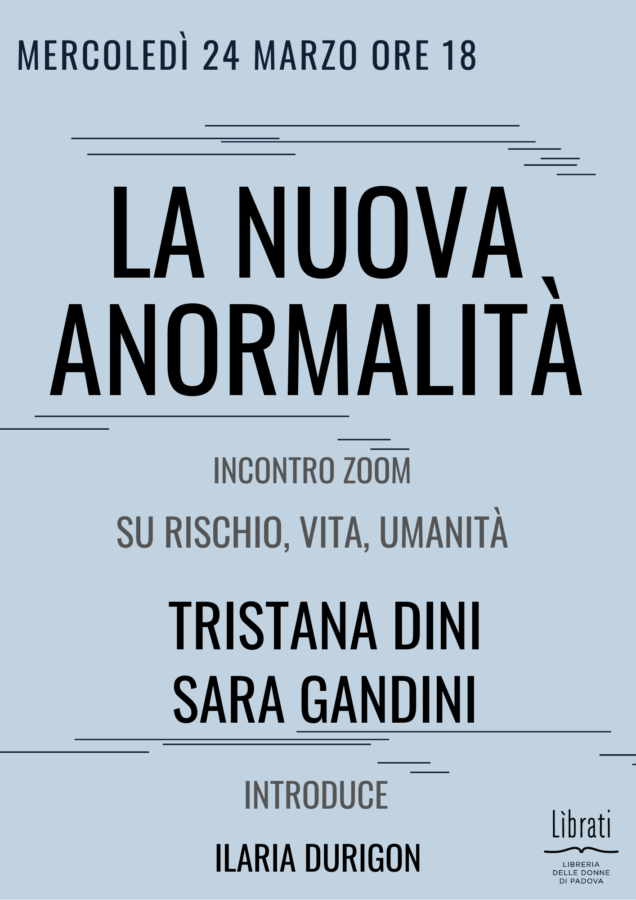 La nuova anormalità