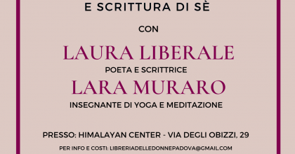 Fioriture: incontro di meditazione e scrittura di sè