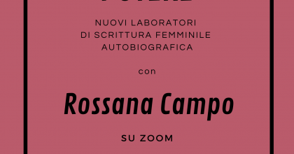 L'altro potere: nuovi laboratori di scrittura femminile autobiografica