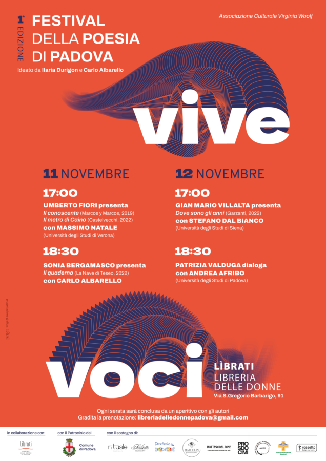 Vive voci. Festival della poesia di Padova (I edizione)