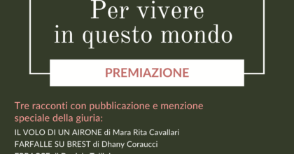 Premiazione concorso "Per vivere in questo mondo"